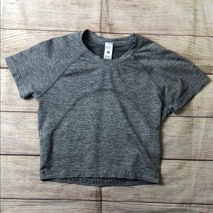 Lululemon Swiftly Tech Cropped Short-Sleeve shirt